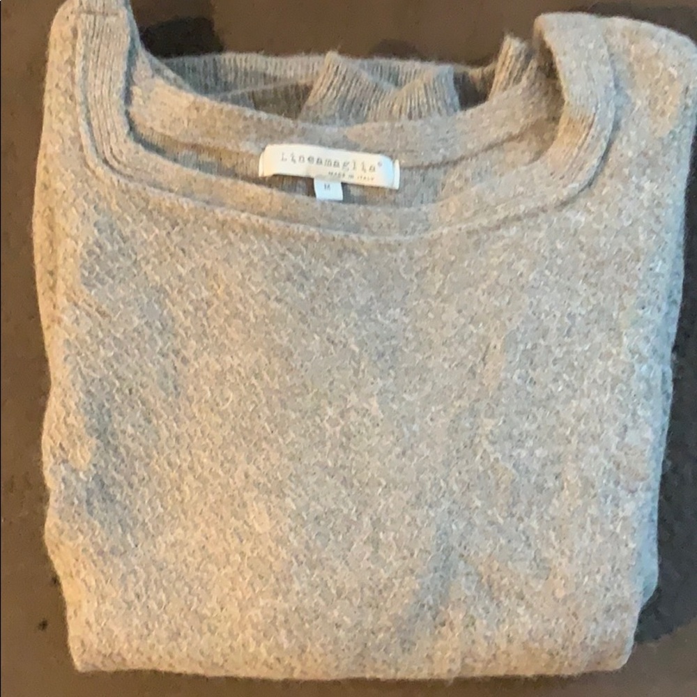 Taupe Alpaca Sweater, runs a bit on the small.